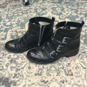 Micheal Kors moto booties
